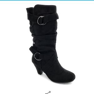 Black Pauline Boot size 4 Girls Link Brand